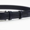 Pierre Cardin VNG 097 GF fekete férfi marhabőr öv 3 cm
