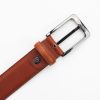 Pierre Cardin AUT 8048 kék férfi marhabőr öv 3.5 cm