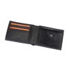 Pierre Cardin TILAK32 8805 fekete-piros férfi bőr pénztárca 12 x 9 cm