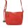 Pierre Cardin FRZ 1721 piros női bőr válltáska, oldaltáska 26 x 22 x 12 cm