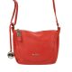 Pierre Cardin FRZ 1721 piros női bőr válltáska, oldaltáska 26 x 22 x 12 cm