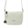 Pierre Cardin FRZ 1721 fehér női bőr válltáska, oldaltáska 26 x 22 x 12 cm