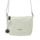 Pierre Cardin FRZ 1721 fehér női bőr válltáska, oldaltáska 26 x 22 x 12 cm