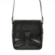 Pierre Cardin 4227 GNC AVANC fekete férfi bőr válltáska, crossbody 22 x 22 x 10 cm