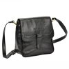 Pierre Cardin 4227 GNC AVANC fekete férfi bőr válltáska, crossbody 22 x 22 x 10 cm