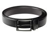 Pierre Cardin FWJX5 fekete-barna forgatható férfi bőr öv 3.5 cm