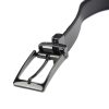 Pierre Cardin FWJX5 fekete-barna forgatható férfi bőr öv 3.5 cm