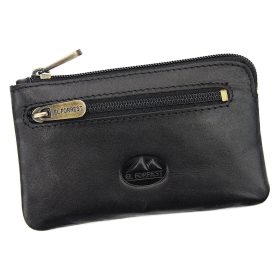 EL FORREST 6030-67 fekete bőr kulcstartó 12 x 7.3 cm