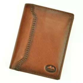   EL FORREST 859-29 RFID barna férfi bőr pénztárca 10 x 13 x 2.3 cm