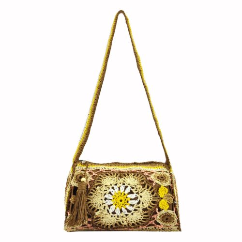 Lookat LK-LG19153 barna női válltáska 22 x 13 x 13 cm