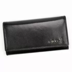   Andrea RO 12 fekete-piros női bőr pénztárca 17 x 9 x 3.3 cm