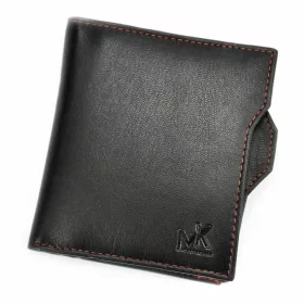   Money Kepper CC 6002 fekete-piros férfi bőr pénztárca 10.2 x 11.5 x 2.5 cm