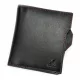 Money Kepper CC 6002 fekete-piros férfi bőr pénztárca 10.2 x 11.5 x 2.5 cm