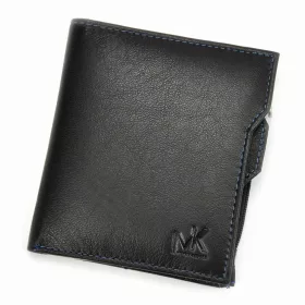   Money Kepper CC 6002 fekete-piros férfi bőr pénztárca 10.2 x 11.5 x 2.5 cm