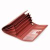 Money Kepper 12132 RFID piros női marhabőr pénztárca 17 x 9.5 x 4 cm