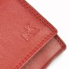Money Kepper 12132 RFID piros női marhabőr pénztárca 17 x 9.5 x 4 cm