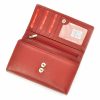 Money Kepper 12137 RFID piros női marhabőr pénztárca 17 x 10.5 x 4.5 cm