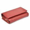 Money Kepper 12137 RFID piros női marhabőr pénztárca 17 x 10.5 x 4.5 cm