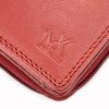 Money Kepper 12140 RFID piros női marhabőr pénztárca 9.5 x 17 x 4 cm