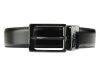 Pierre Cardin FWJX5 kék-fekete forgatható férfi bőr öv 115 x 3.5 cm