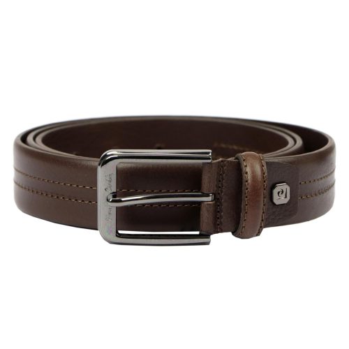 Pierre Cardin GF 8004 barna marhabőr öv 3.5 cm