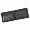 Money Kepper CC 5600 fekete férfi bőr pénztárca 12.8 x 9.5 x 2.2 cm