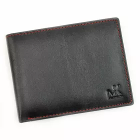   Money Kepper CC 5602 fekete-piros férfi bőr pénztárca 13 x 9.8 x 2.5 cm