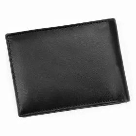   Money Kepper CC 5602 fekete-piros férfi bőr pénztárca 13 x 9.8 x 2.5 cm