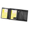 Money Kepper CC 5601 fekete-piros férfi bőr pénztárca 10.3 x 13 x 2 cm
