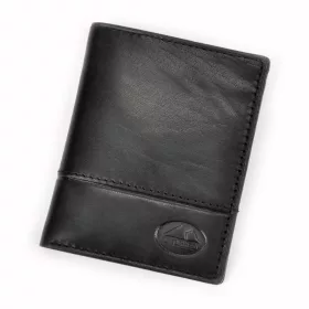   EL FORREST 854-61 RFID fekete férfi marhabőr irattartó 8 x 10.2 x 1.8 cm