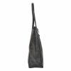 Patrizia 419-013-02 MET ezüst női bőr válltáska, shopper táska 37 x 38 x 13 cm 
