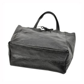   Patrizia 419-013-02 MET arany női bőr válltáska, shopper táska 37 x 38 x 13 cm