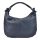 Serena 69 navy kék női bőr kézitáska, válltáska 41 x 29 x 15 cm
