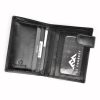 EL FORREST 543-67 RFID fekete férfi bőr pénztárca 9.5 x 11 x 2.5 cm