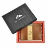 EL FORREST 545/A-26 RFID barna férfi bőr pénztárca 12.5 x 10 x 2.5 cm