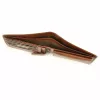 EL FORREST 545/A-26 RFID barna férfi bőr pénztárca 12.5 x 10 x 2.5 cm