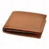EL FORREST 545/A-26 RFID barna férfi bőr pénztárca 12.5 x 10 x 2.5 cm
