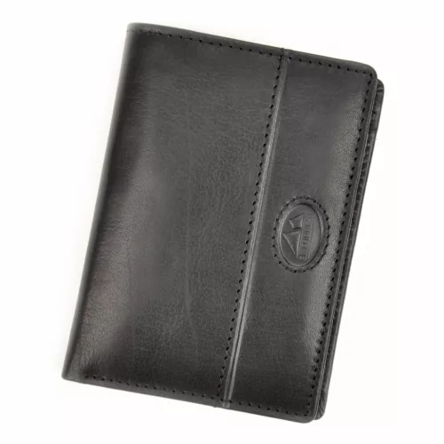 EL FORREST 914-61 RFID férfi fekete bőr pénztárca 9 x 12.5 x 2.5 cm