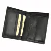EL FORREST 914-61 RFID férfi fekete bőr pénztárca 9 x 12.5 x 2.5 cm
