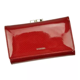  PATRIZIA CB-108 RFID piros lakkbőr női pénztárca 14.5 x 9 x 4 cm