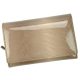 Patrizia FF-112 női, mintás bézs színű bőr pénztárca, RFID 15 × 9,5 cm