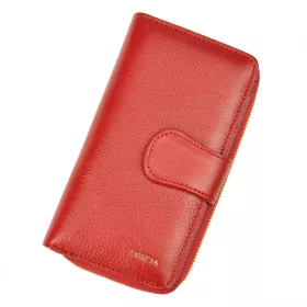   PATRIZIA IT-116 RFID piros női bőr pénztárca 10 x 17 x 3.5 cm