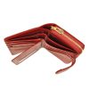 PATRIZIA IT-116 RFID piros női bőr pénztárca 10 x 17 x 3.5 cm
