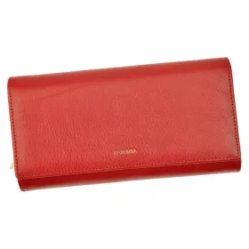   PATRIZIA IT-122 RFID piros női bőr pénztárca 19.5 x 10 x 4 cm