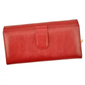   PATRIZIA IT-122 RFID piros női bőr pénztárca 19.5 x 10 x 4 cm