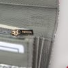 PATRIZIA SN-102 RFID szürke kígyóbőr mintás női bőr pénztárca 18.5 x 10 x 4 cm
