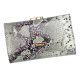 PATRIZIA SN-108 RFID szürke női bőr pénztárca 14.5 x 9 x 3.5 cm
