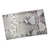 PATRIZIA SN-108 RFID szürke női bőr pénztárca 14.5 x 9 x 3.5 cm