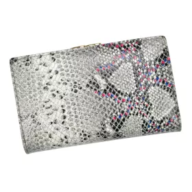   PATRIZIA SN-108 RFID szürke női bőr pénztárca 14.5 x 9 x 3.5 cm