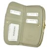PATRIZIA SN-123 RFID szürke-pink kígyóbőr mintás női bőr pénztárca 18.5 x 10 x 3.5 cm